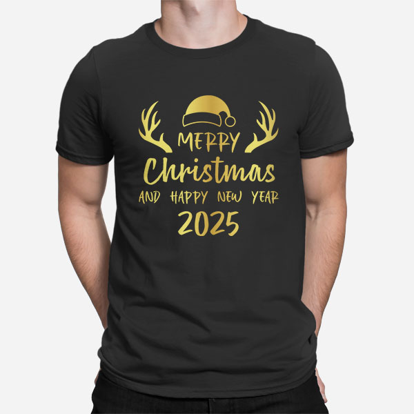 Moška kratka majica Merry Christmas 2025