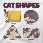 Majica Cat shapes