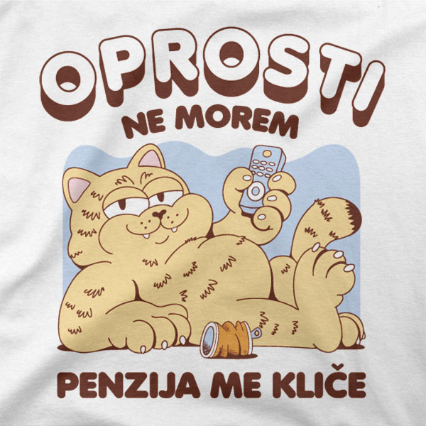 Majica Penzija me kliče